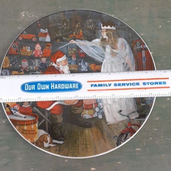 Norman Rockwell Deer Santy Plates, Pepsi Santa, Jolly old St.Nick, Snow Queen - Picture 4 of 11